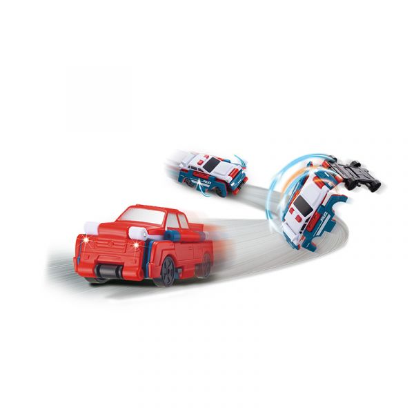 Đồ Chơi Transracers - Xe Cứu Hộ Tốc Độ Cao Biến Hình Thành Xe Cảnh Sát VN463875-40