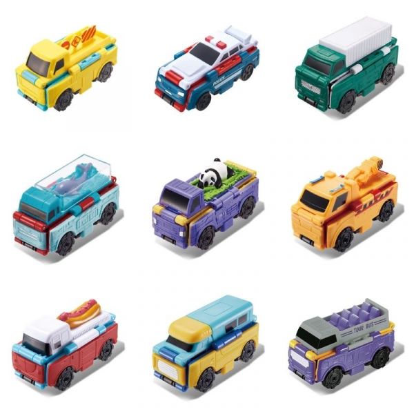Đồ Chơi Transracers - Xe Cứu Hộ Tốc Độ Cao Biến Hình Thành Xe Cảnh Sát VN463875-40