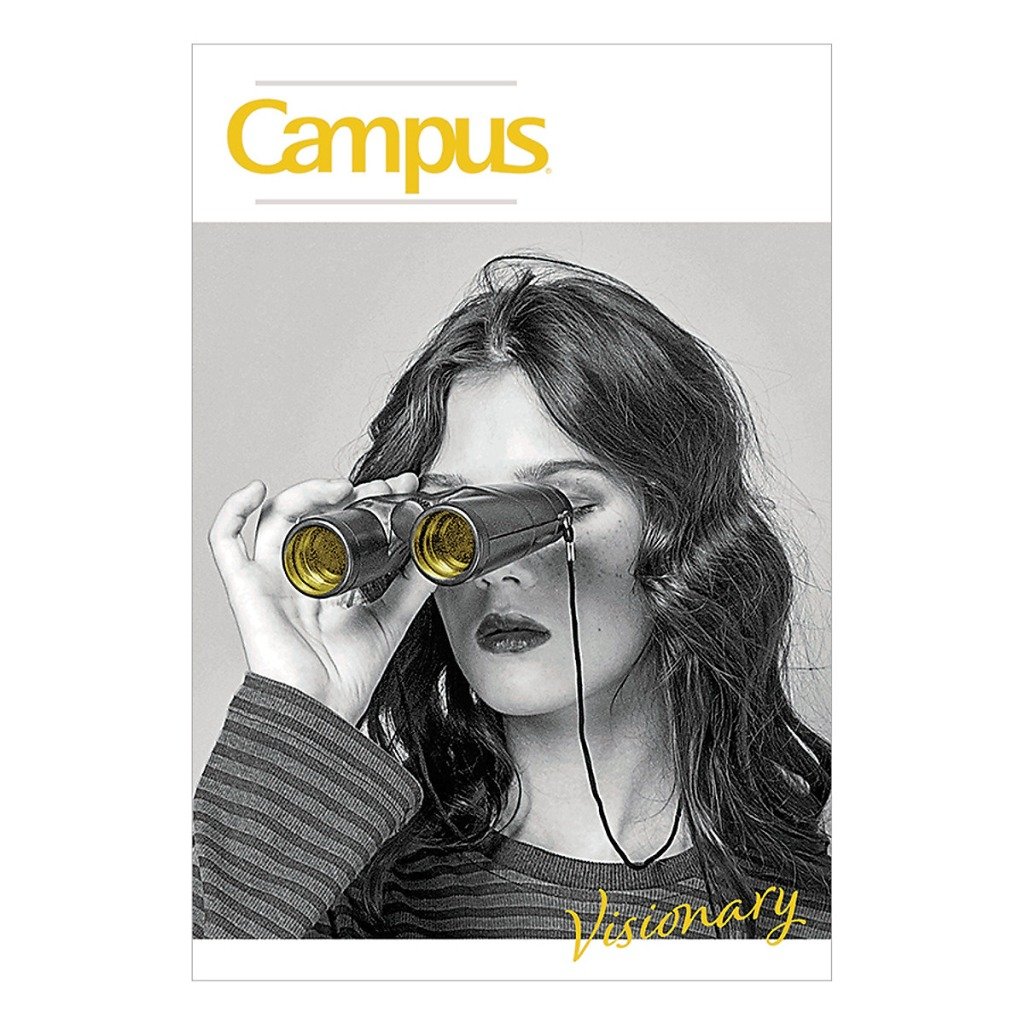 Vở Kẻ Ngang Campus Có Chấm Visionary A4 6037 200 Trang