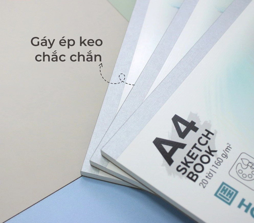 Vở Vẽ Art Junior A4 Hồng Hà - 4976 160gms (20 Tờ)