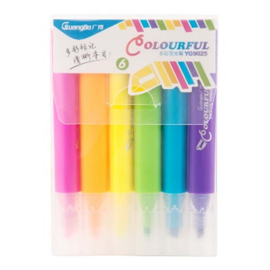 Bút Art Marker GuangBo 24 Màu H02226 (Tặng Bút Nhớ Dòng GuangBo Vỉ 6 Màu YG9025)