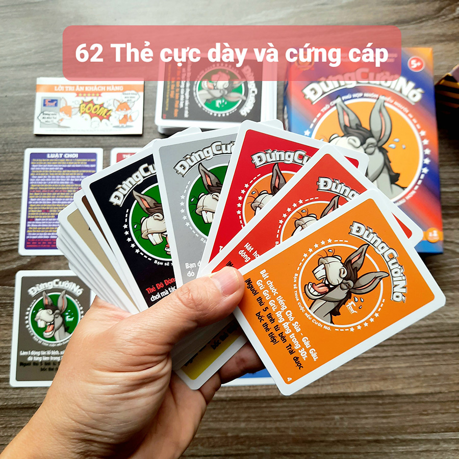 Đồ Chơi Foxi Cardgame - Đừng Cười Nó