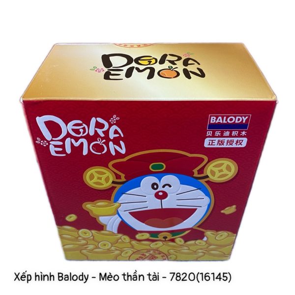 Xếp Hình Balody - Mèo Dora Thần Tài 1100 Miếng Ghép