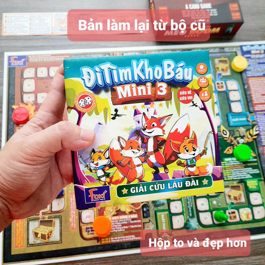 Đồ Chơi Foxi Cờ Xúc Xắc - Đi Tìm Kho Báu Mini 3