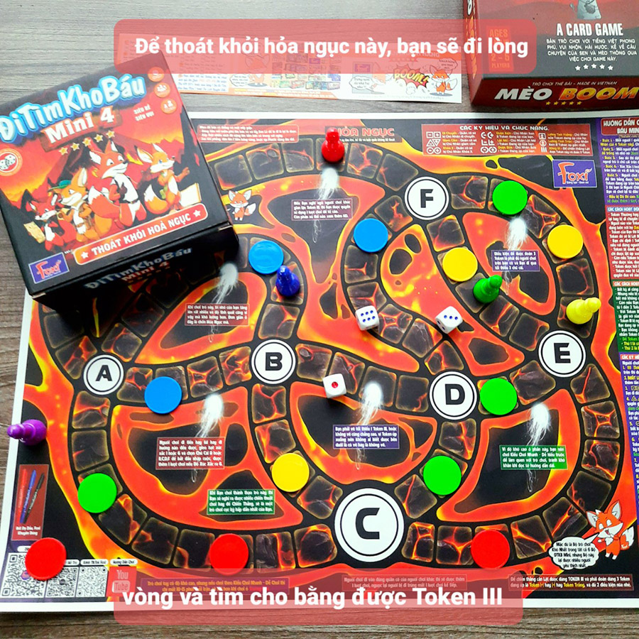Đồ Chơi Foxi Cờ Xúc Xắc - Đi Tìm Kho Báu Mini 4