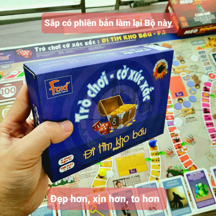 Đồ Chơi Foxi Cờ Xúc Xắc - Đi Tìm Kho Báu Part 1