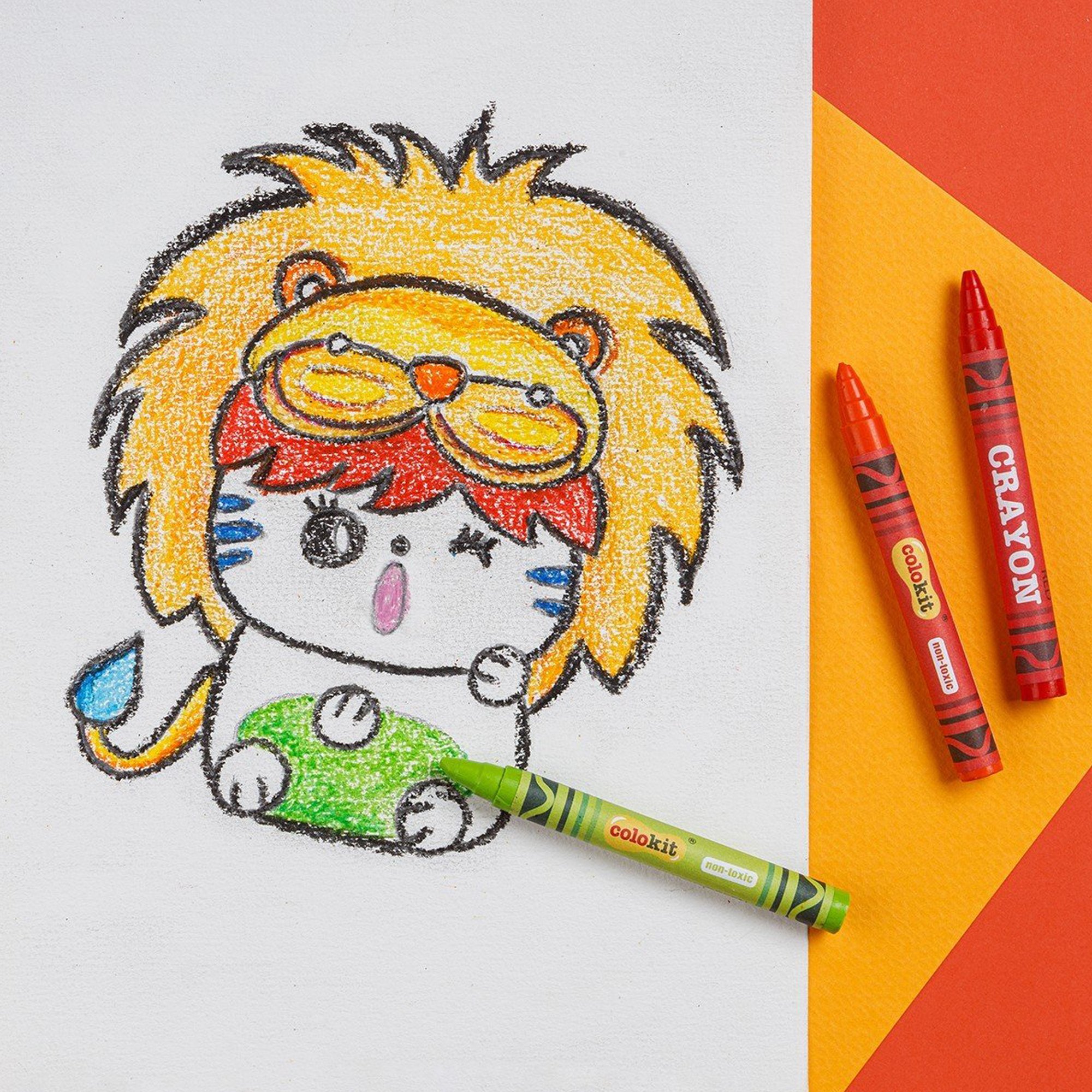Bút Sáp Màu Colokit CR-C016 12 Màu