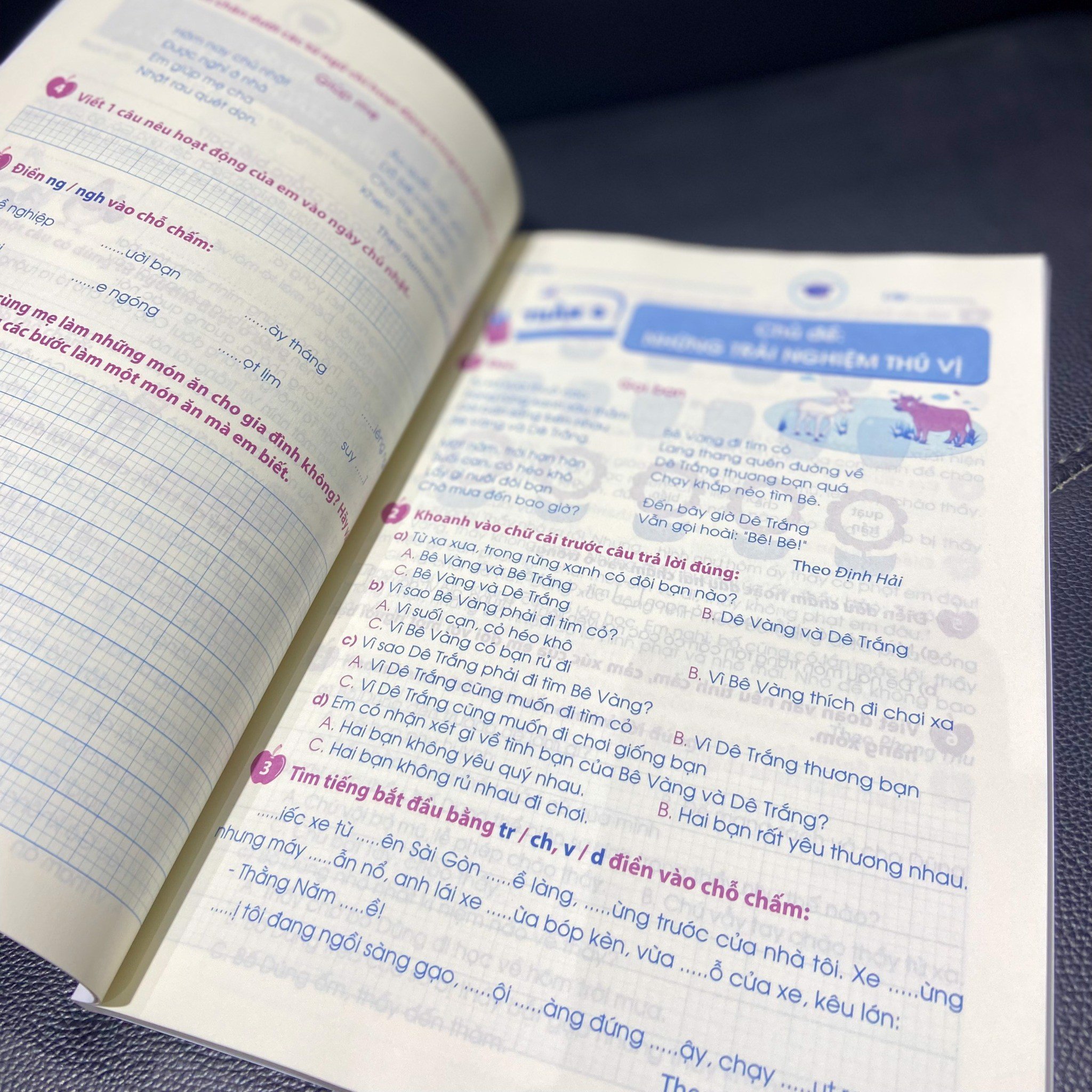 Phiếu Ôn Tập Cuối Tuần Tiếng Việt Lớp 3 (Theo Chương Trình GDPT Mới)