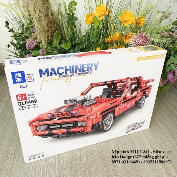 Đồ Chơi Xếp Hình Zhegao Siêu Xe Cơ Bắp Dodge 8971 QL0469