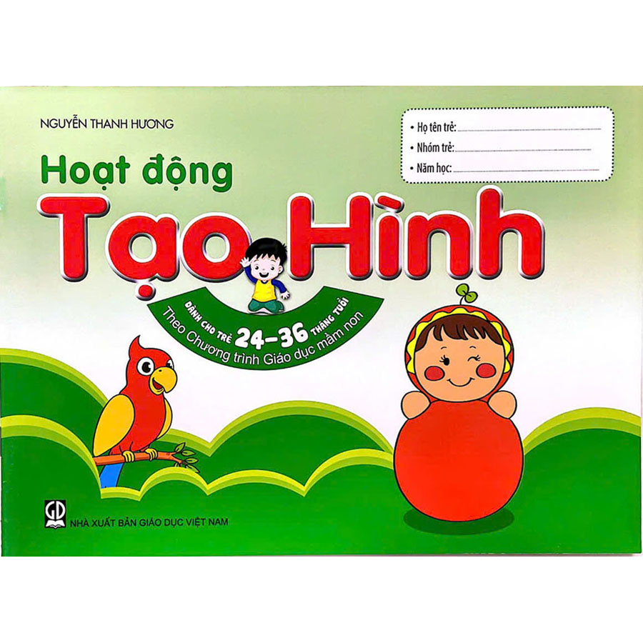 Hoạt Động Tạo Hình Dành Cho Trẻ 24-36 Tháng Tuối