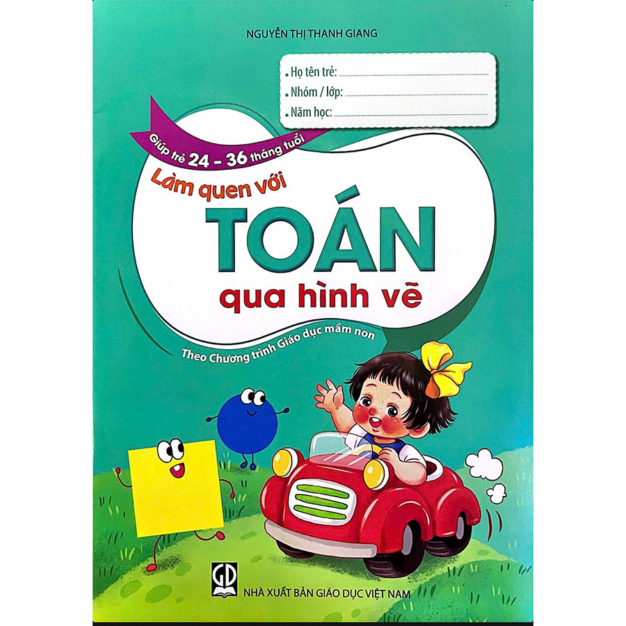 Giúp Trẻ 24 - 36 Tháng Tuổi Làm Quen Với Toán Qua Hình Vẽ