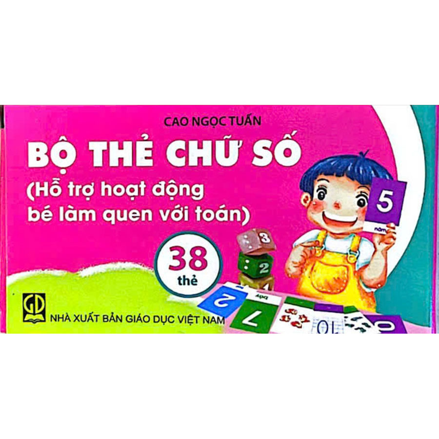 Bộ Thẻ Chữ Số (Hỗ Trợ Hoạt Động Bé Làm Quen Với Toán)