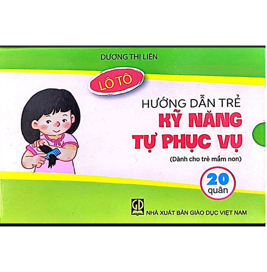 Lô Tô Hướng Dẫn Trẻ Kỹ Năng Tự Phục Vụ