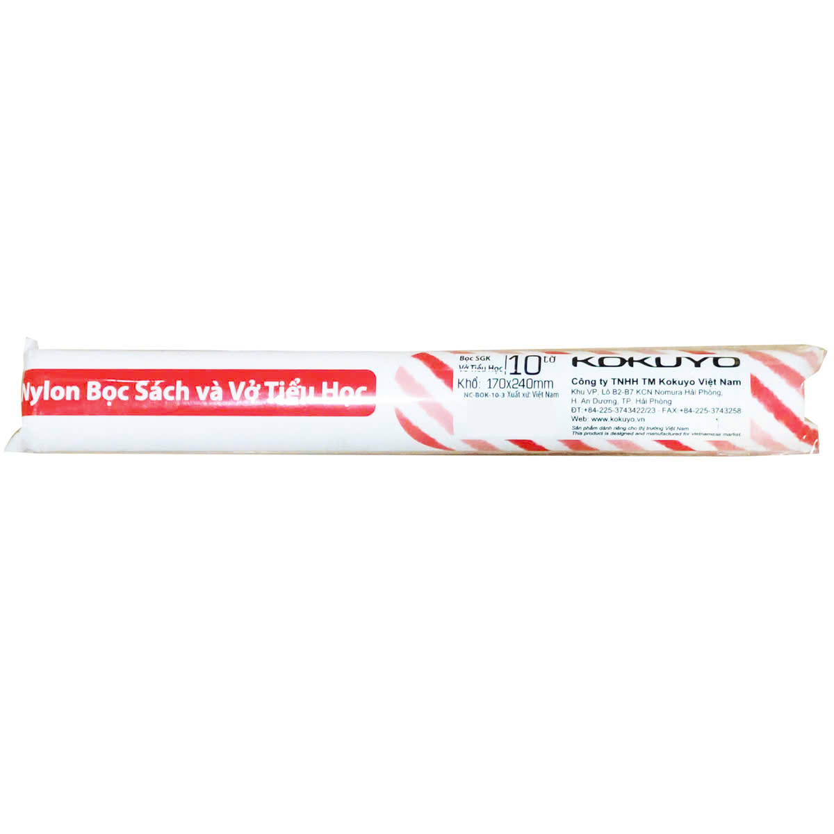 Bọc Vở Cấp 1 Campus 5245 Nylon Repete B5