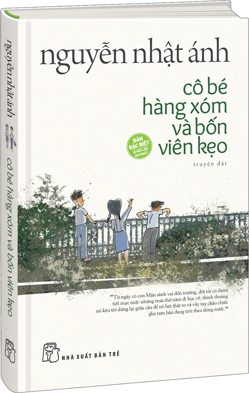 Cô Bé Hàng Xóm Và Bốn Viên Kẹo - Nguyễn Nhật Ánh (Bìa Cứng)