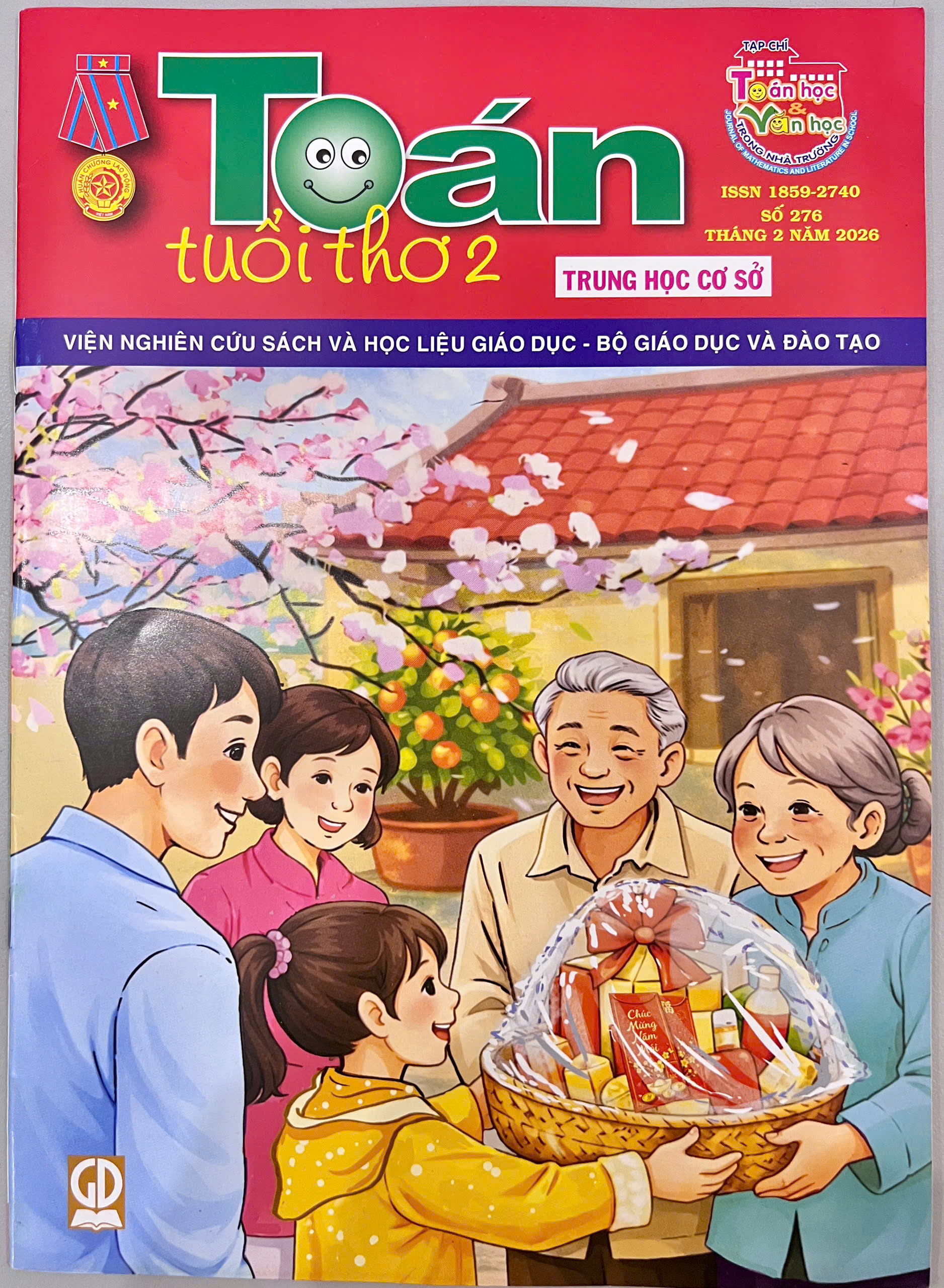 Tạp chí Toán học & Văn học: Toán tuổi thơ 2 Trung học cơ sở