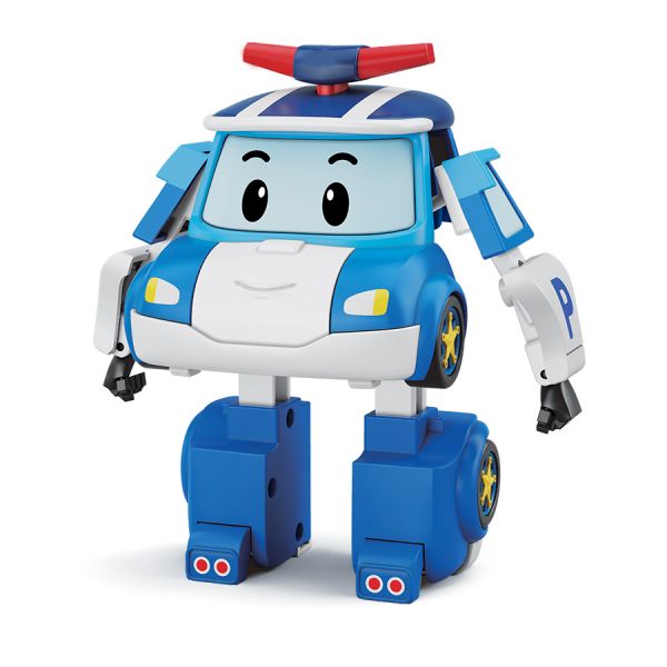 Đồ Chơi Robot Biến Hình Xe Cảnh Sát Babe Poli ZR916