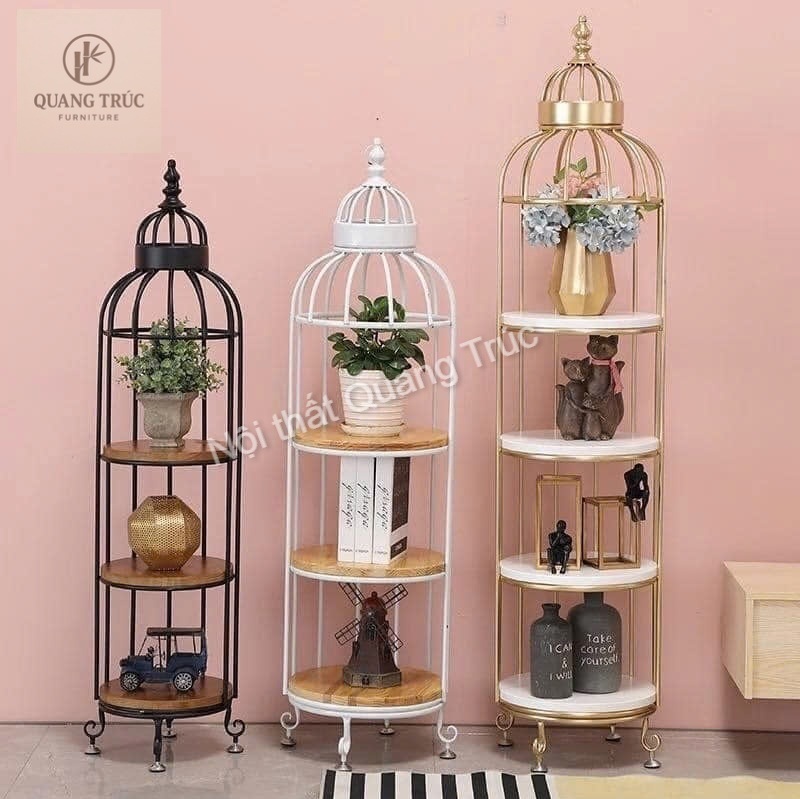 Kệ trang trí lồng chim KTT0002
