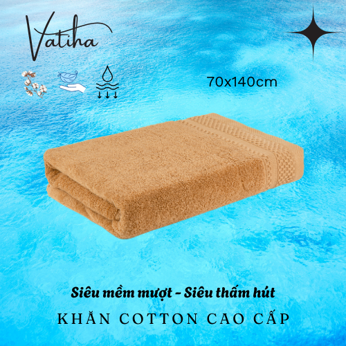 Khăn Cotton Cao Cấp - Các Màu