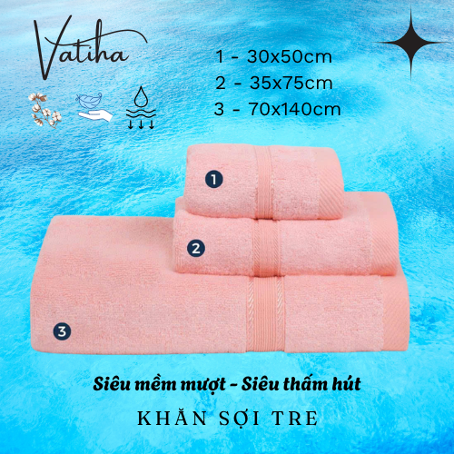 Khăn Bamboo Cao Cấp - Các Màu