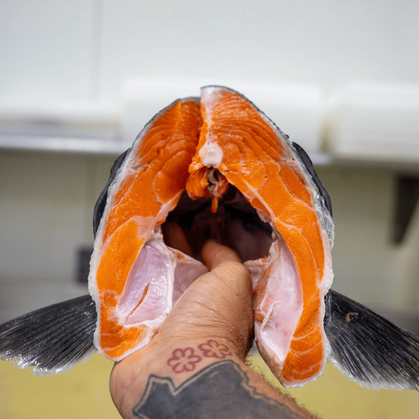Whole Wild King Salmon - Oregon