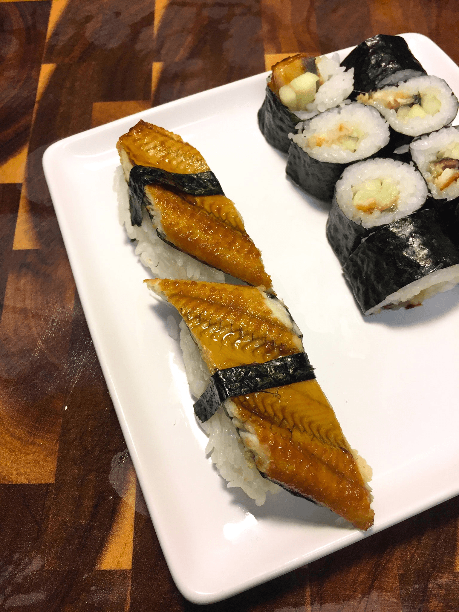 Hot Smoked American Eels