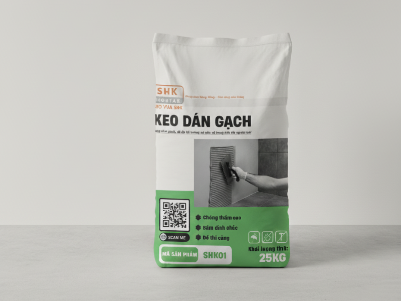 Keo dán gạch là gì? Các loại keo dán gạch đá lát nền