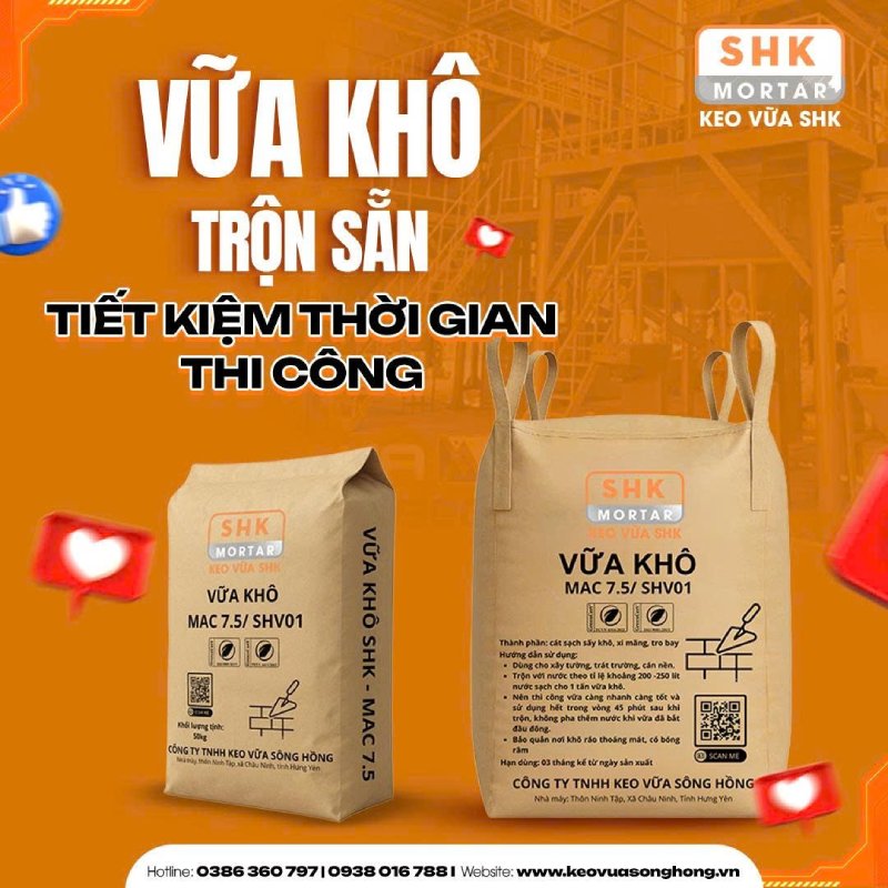So sánh giữa vữa khô trộn sẵn và vữa truyền thống: Chi phí, chất lượng, độ bền