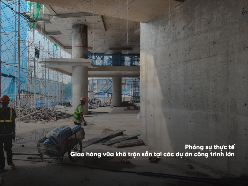 Vữa khô trộn sẵn bao Jumbo - Nhận báo giá tốt, đầy đủ chứng từ [2026]