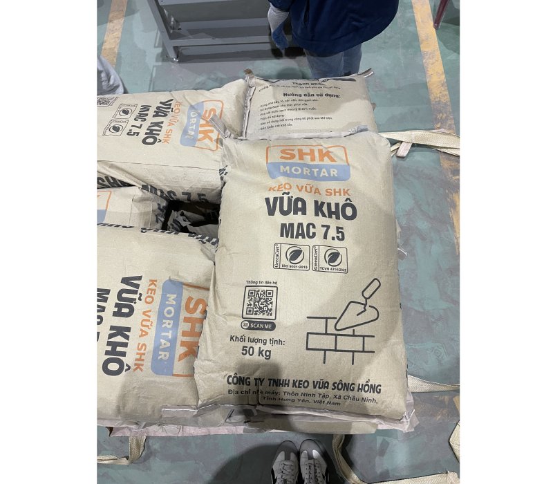 Vữa khô SHV01 uy tín chất lượng giá rẻ - Bao Jumbo