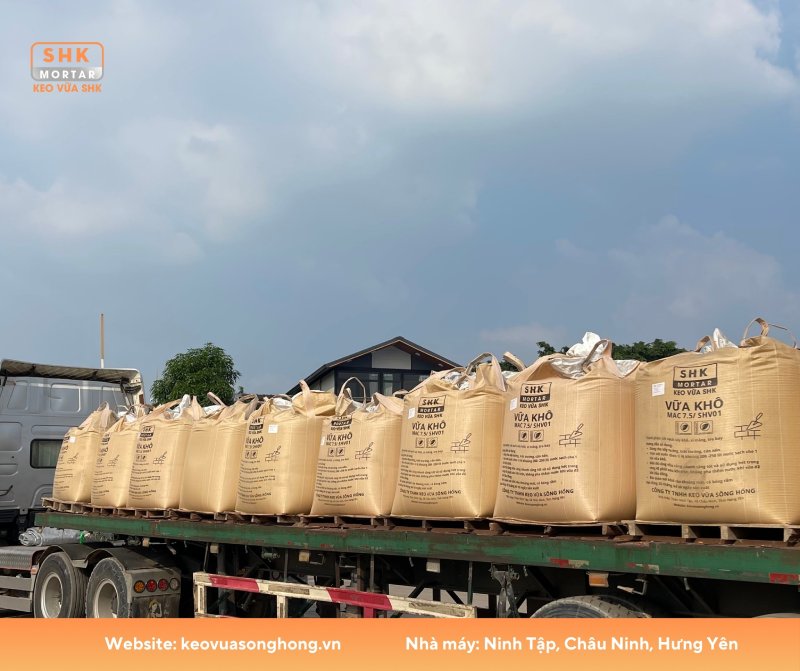 Xu hướng sử dụng vữa khô trộn sẵn trong xây dựng hiện nay