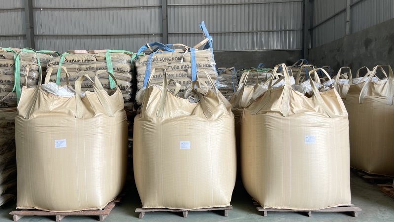 cát trắng sấy khô