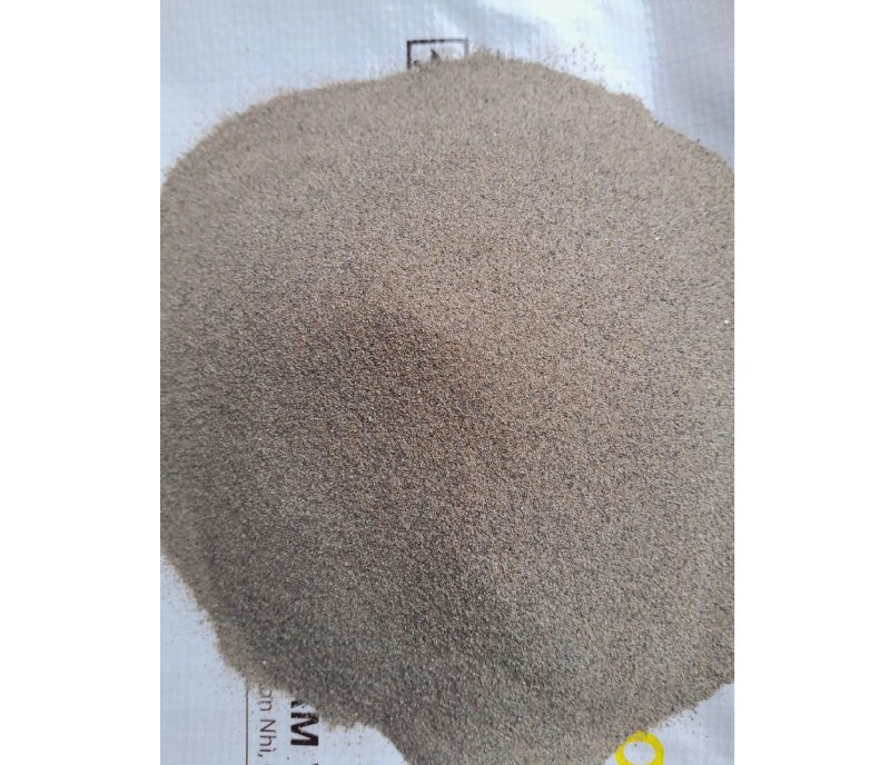 cát đen sấy khô