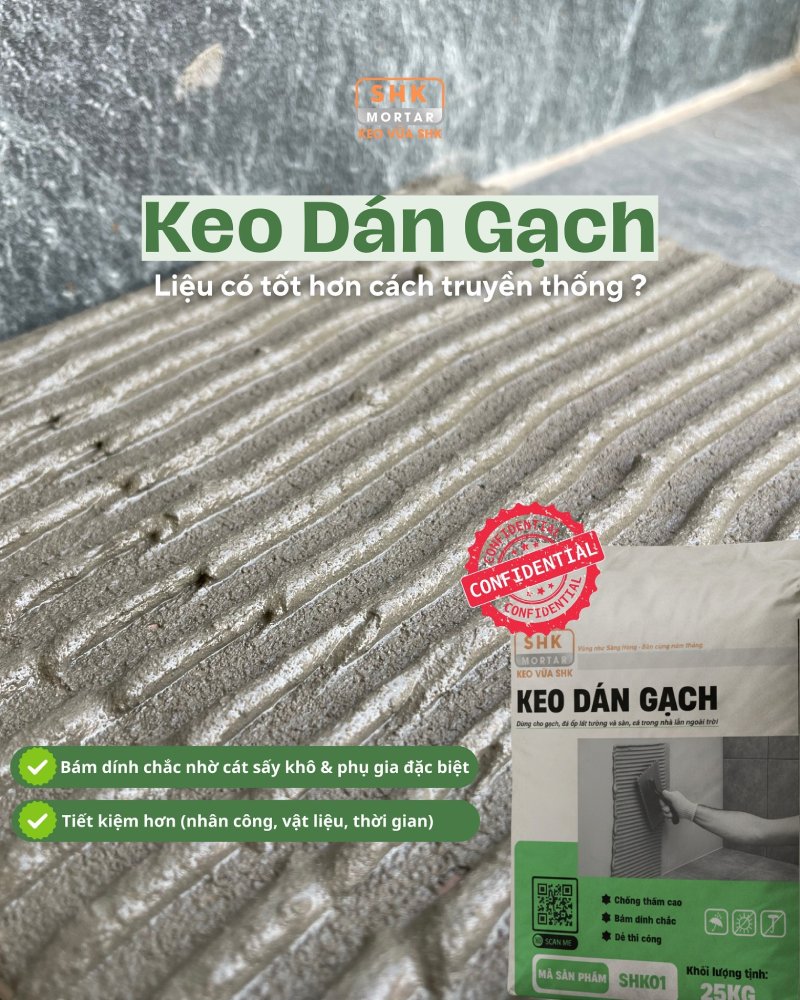 Tại sao cần tham khảo bảng báo giá keo dán gạch tại Bắc Ninh?