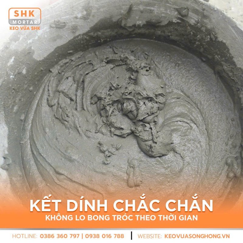 Keo dán gạch SHK01 uy tín chất lượng giá rẻ - Bao 25kg