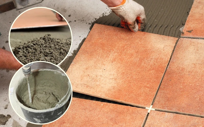 So sánh chi tiết keo dán gạch và hồ dầu