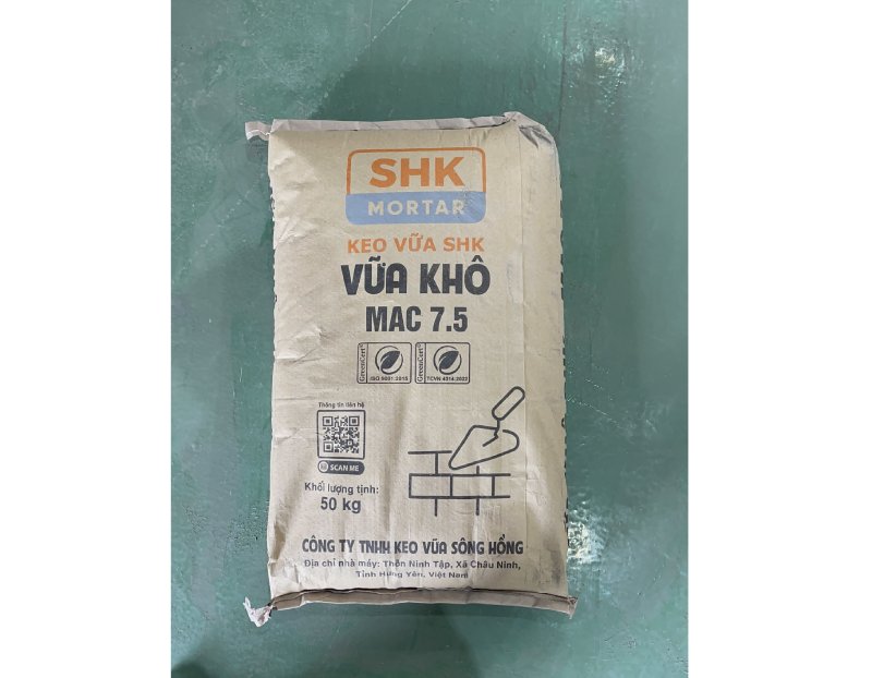 Thành phần vữa khô trộn sẵn