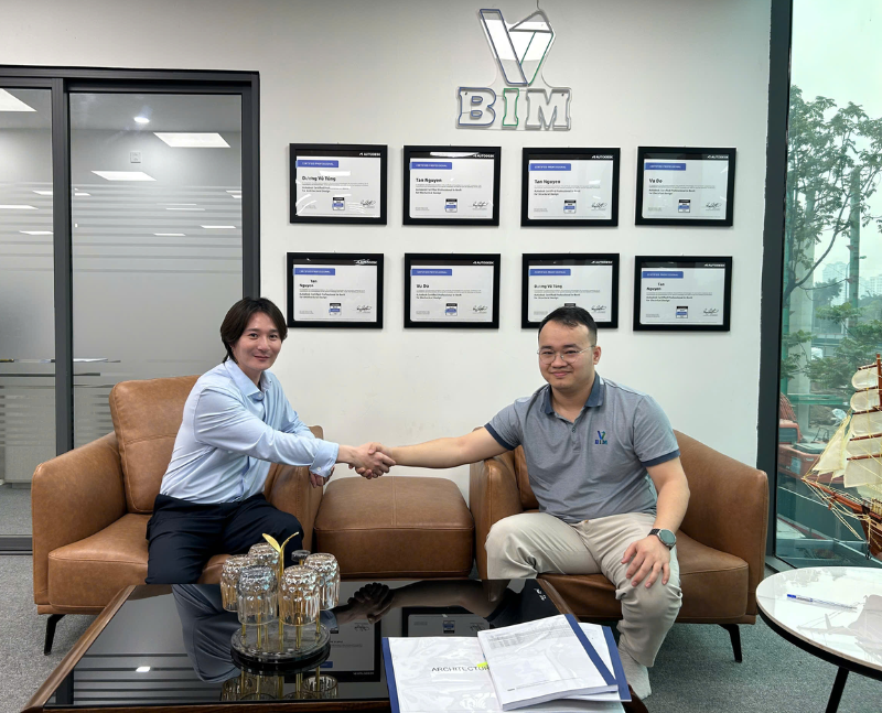 CMC Architects Việt Nam Ký Kết Hợp Tác Chiến Lược Với VBIM: Hành Trình Kiến Tạo Giá Trị Bền Vững