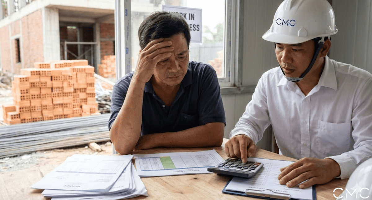 Nguyên Nhân Dẫn Đến Chi Phí Công Trình Tăng Cao: 6 Sai Lầm Cần Tránh