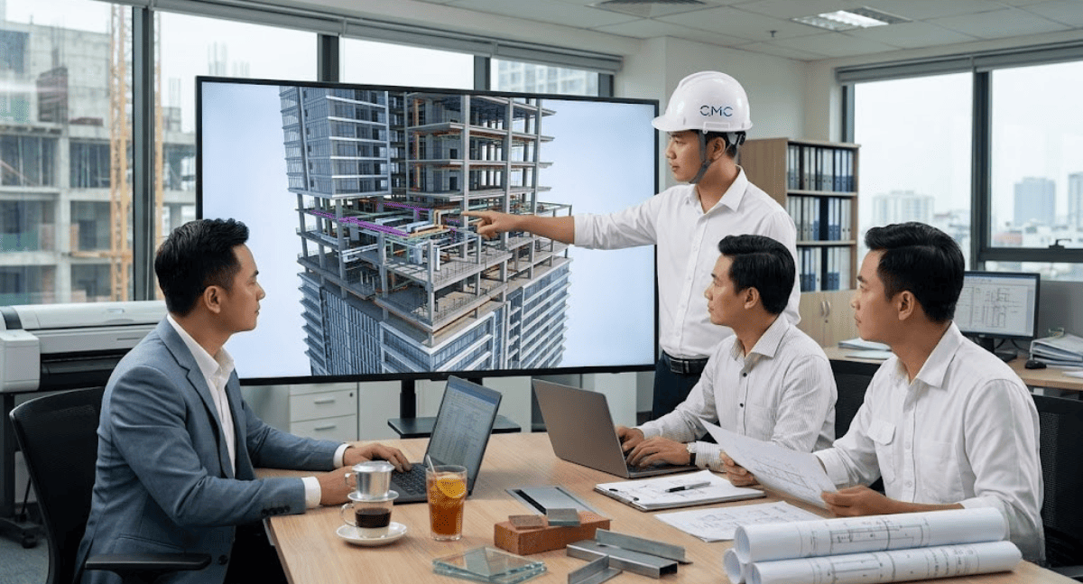 Khái niệm LOD và mức độ phát triển trong mô hình BIM