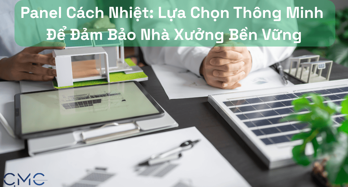 Panel Cách Nhiệt: Lựa Chọn Thông Minh Để Đảm Bảo Nhà Xưởng Bền Vững