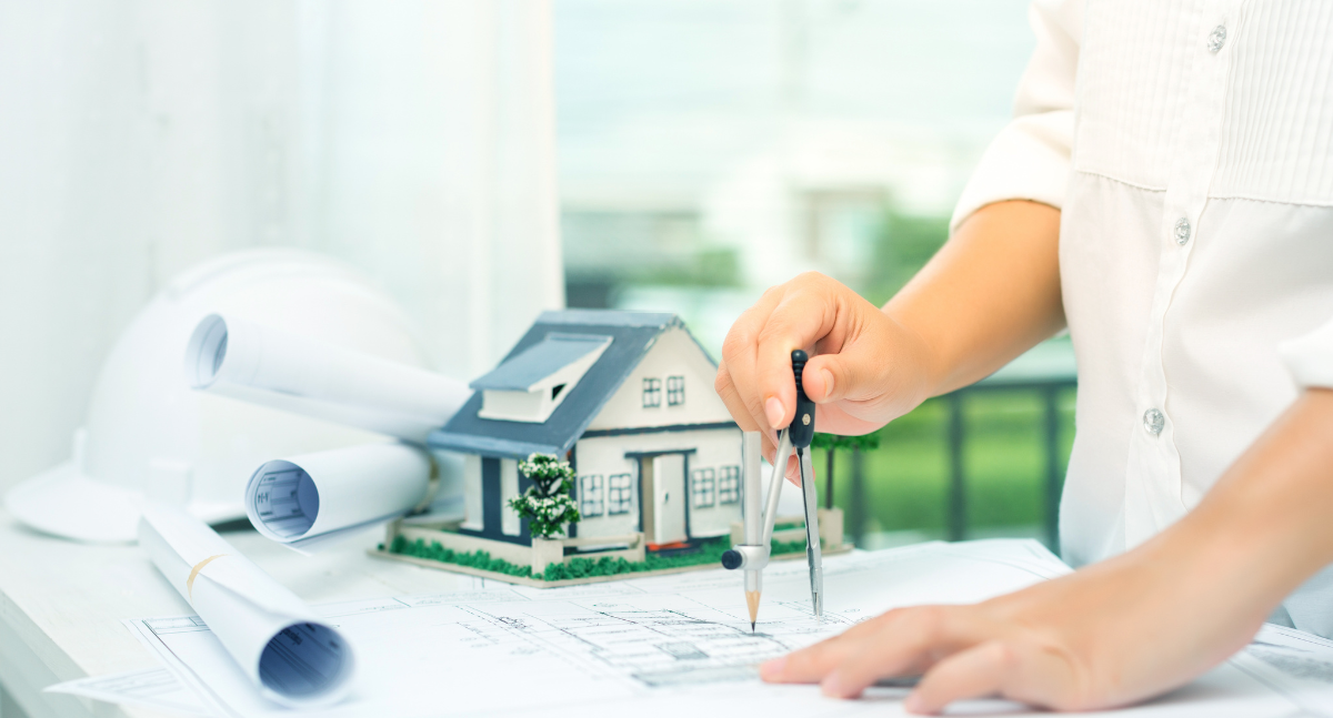 Kiến trúc sư đang thực hiện BIM