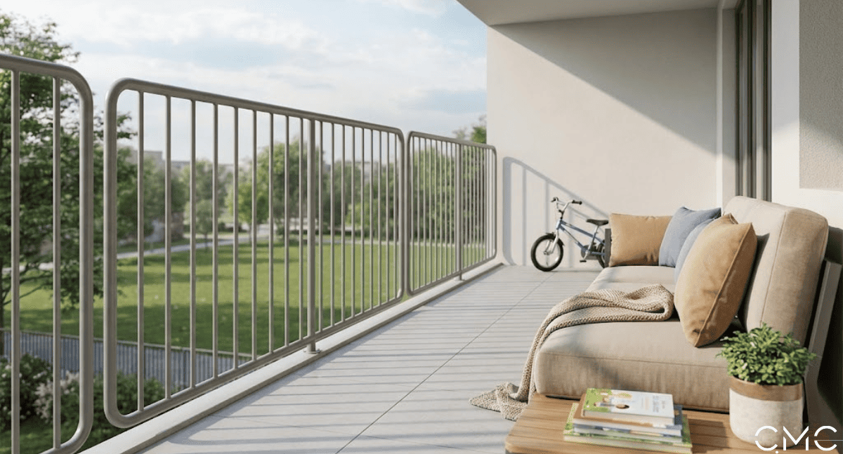 Chiều cao lan can đừng làm theo cảm tính