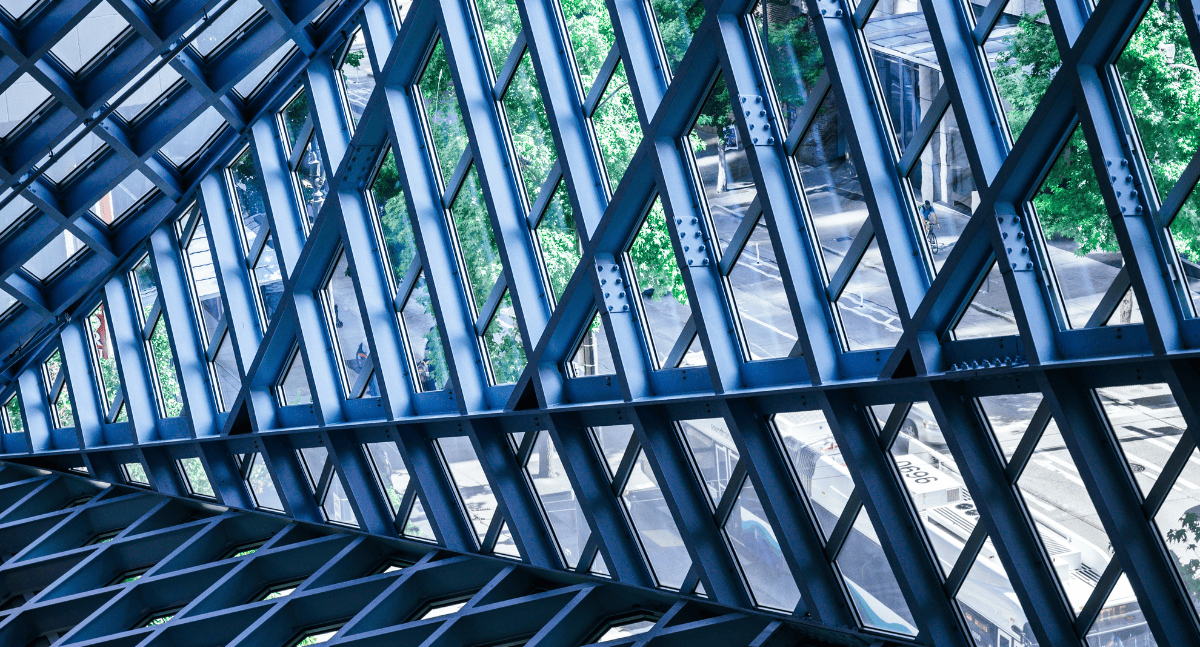 Công trình thép đã hoàn thành