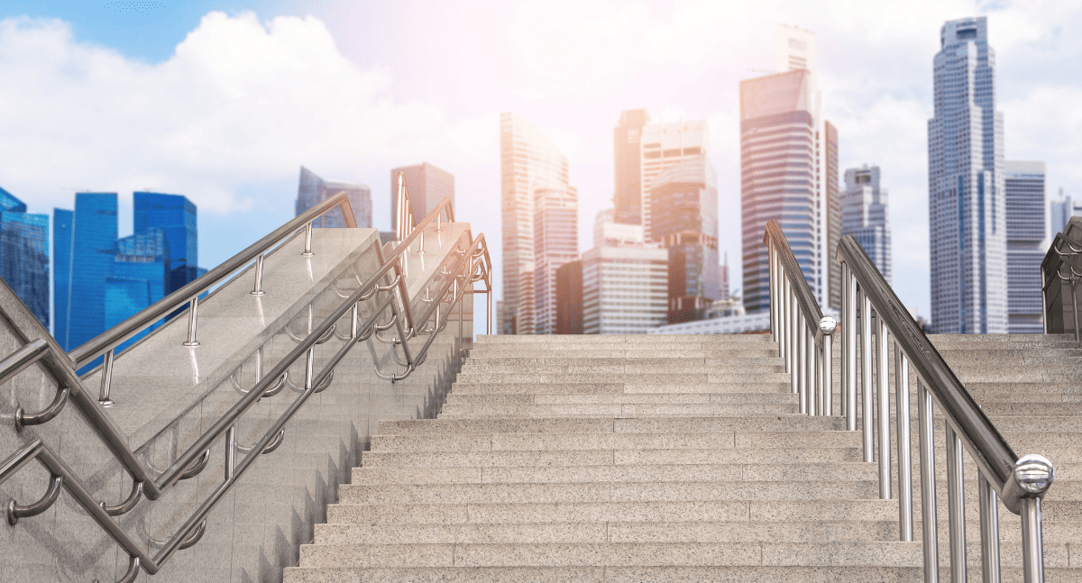 Tay vịn thép điểm nhấn an toàn cho mọi không gian