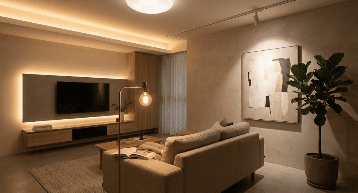 7 mẹo chiếu sáng nội thất giúp nhà đẹp hơn