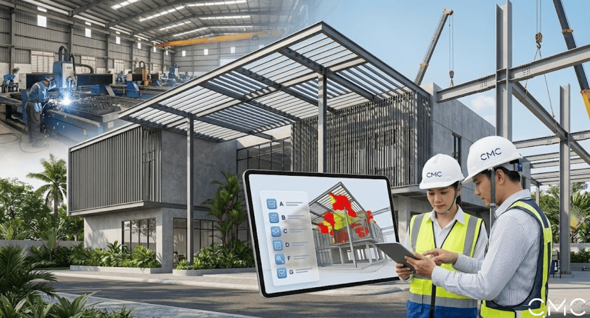 Mô hình 3D/BIM giúp gì để thép ăn khớp khi lắp