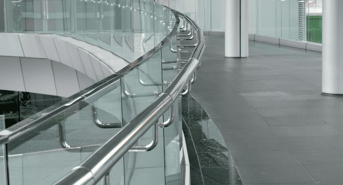 Lan can thép với lan can lắp ghép