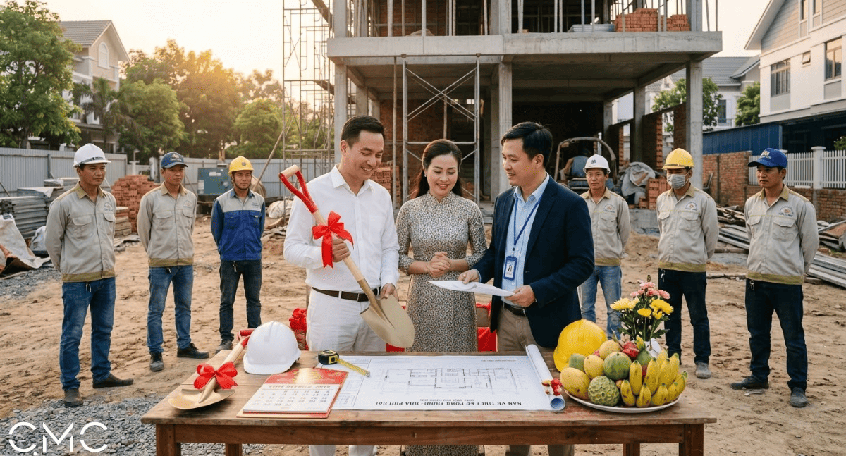 Chọn ngày động thổ thế nào để vừa hợp phong thuỷ vừa thực tế