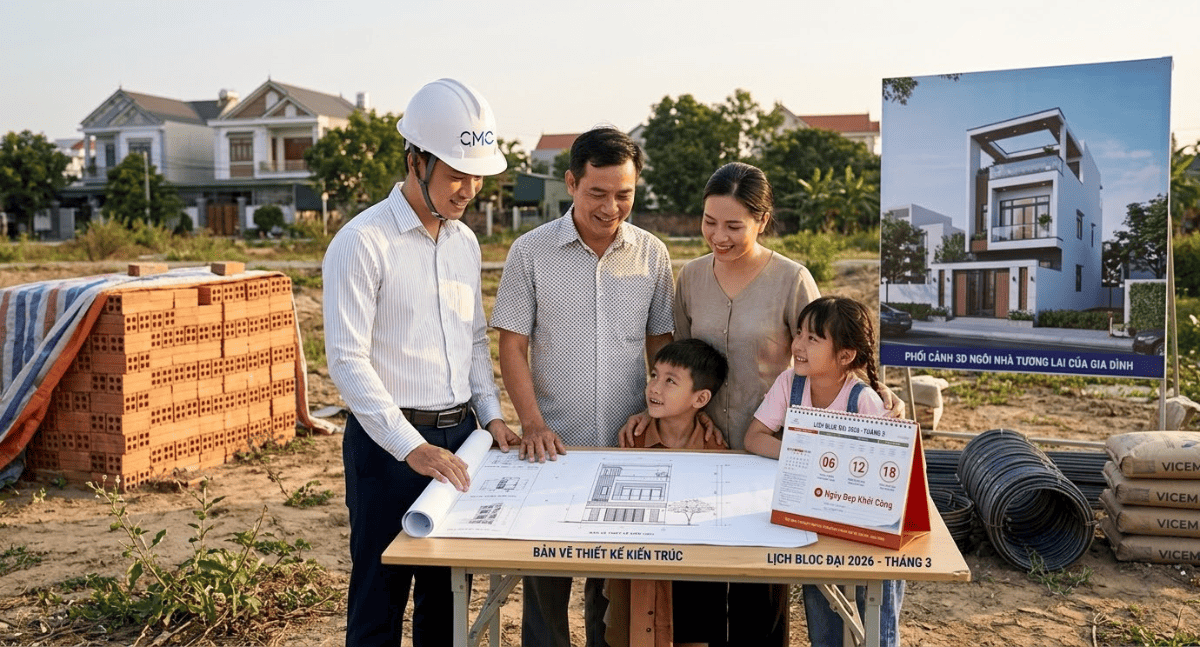 Những ngày nên ưu tiên nếu muốn khơi công trong tháng 3 năm 2026